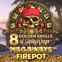 Persentase RTP untuk 8 Golden Skulls of the Holly Roger Megaways oleh Microgaming