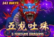 Persentase RTP untuk 5 Fortune Dragons oleh Spadegaming